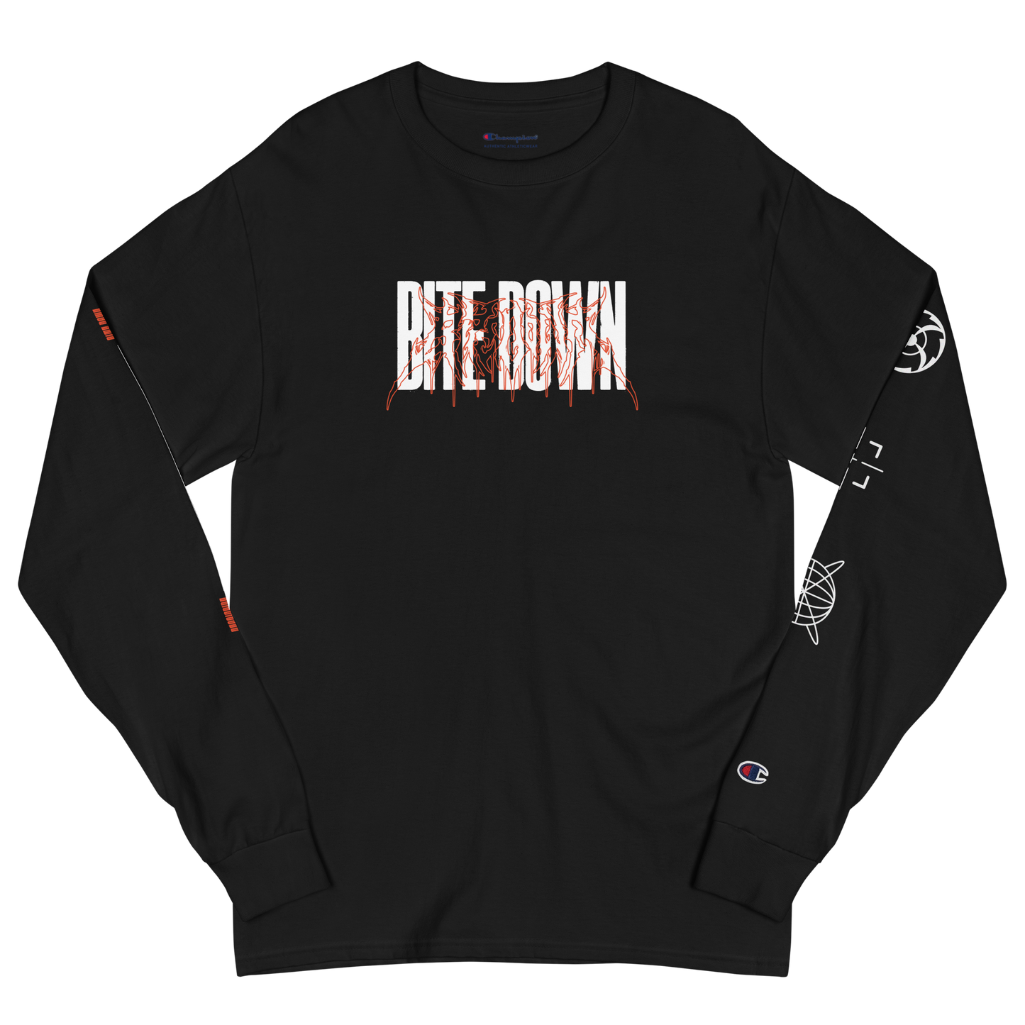 Bite Down x Champion - Decolorized Long Sleeve