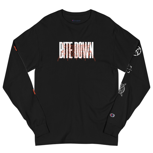 Bite Down x Champion - Decolorized Long Sleeve