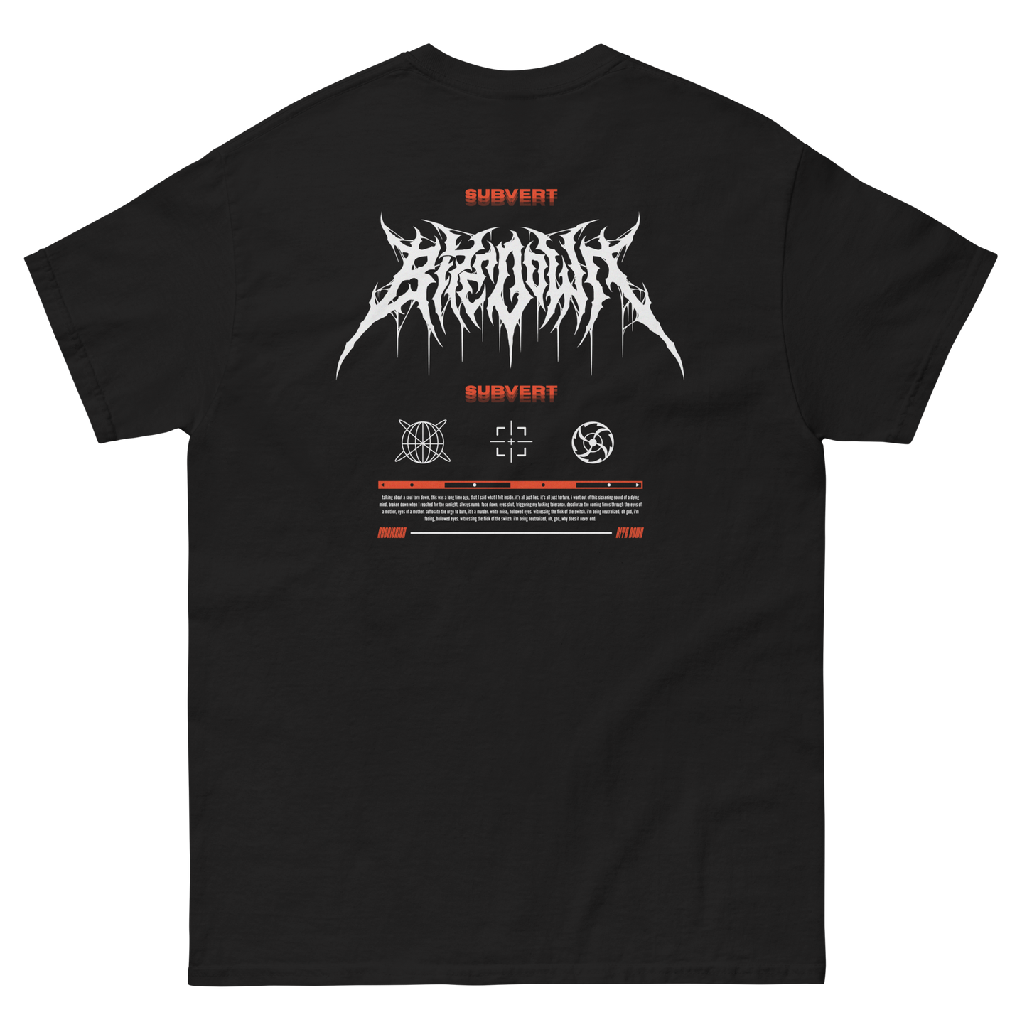 Bite Down - Decolorized T-shirt