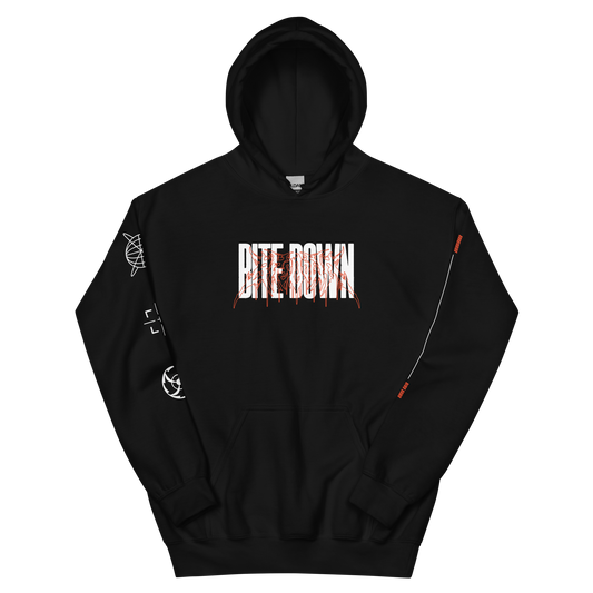 Bite Down - Decolorized Hoodie