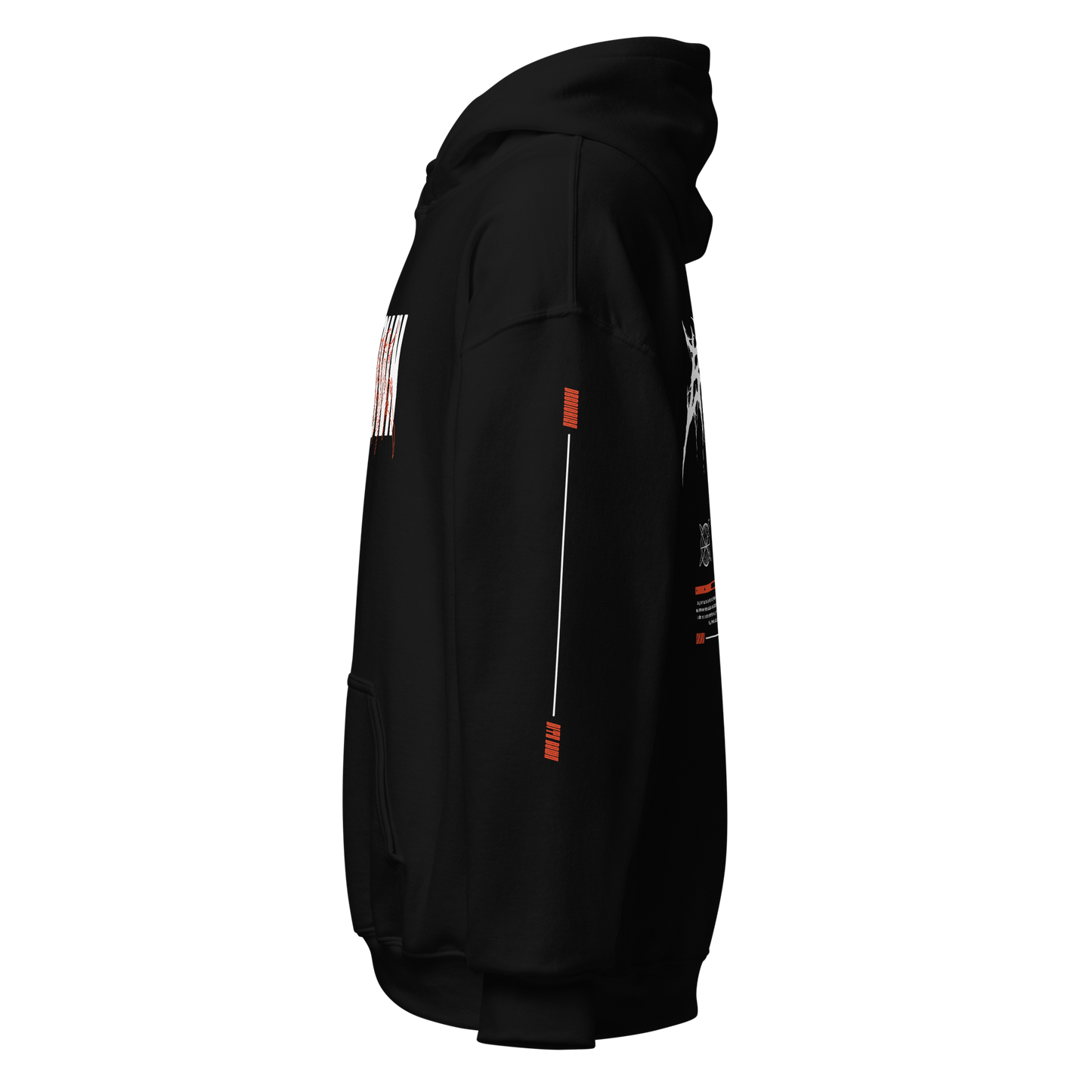 Bite Down - Decolorized Hoodie